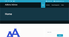 Desktop Screenshot of adkinsadvice.com